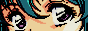 Blinking anime girl eyes Button